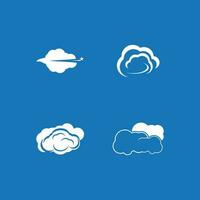 Cloud Techno Logo Vector Template