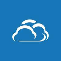 Cloud Techno Logo Vector Template