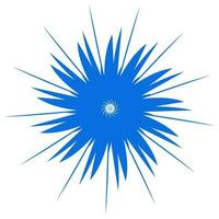 azul color étnico mandala patern diseño ilustración. Perfecto para logotipos, iconos, pegatinas, tatuajes, diseño elementos para sitios web, anuncios y más. vector