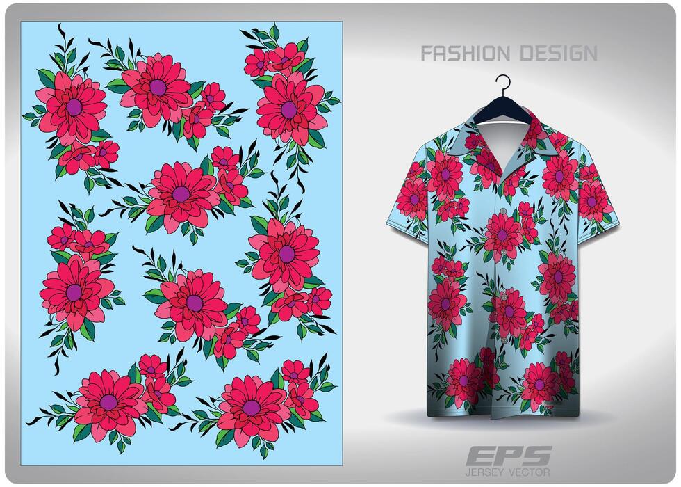 Hawaiian Shirt Pattern Vector Art, Icons, and Graphics for Free Download