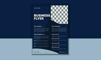 Business Flyer Template Design vector