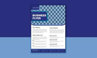 Business Flyer Template Design vector
