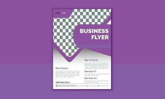 Business Flyer template Design vector