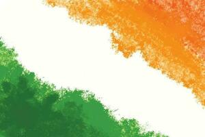 Indian tricolor independence day 15th august background vector