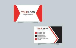 modern business card template vector