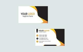 modern business card template design vector