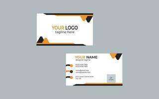 creative visiting card template design vector