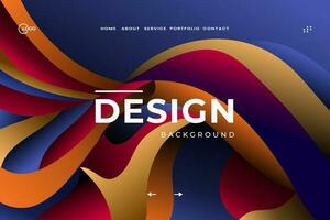 Abstract Background Dynamic Wave Colorful is used for UI UX design, particularly on websites, apps, and digital interfaces vector