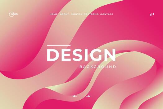 Abstract Background Dynamic Wave Colorful is used for UI UX design, particularly on websites, apps, and digital interfaces vector