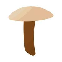 mushroom autumn forest pick color icon element vector