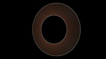 Virtual Particles Data Network Animation Background video