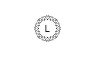 Vintage and luxury logo template vector