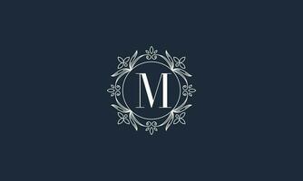 Vintage and luxury logo template vector