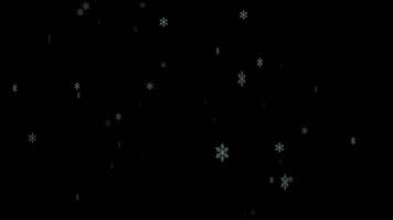 Snowflake in Christmas Background, Adding a Touch of Winter Wonder to Your Celebrations video