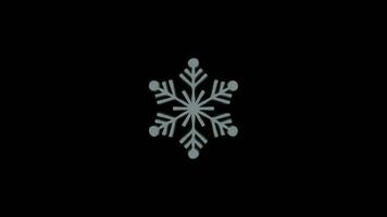 Animated Snowflake Magic, A Warm and Welcoming Christmas Background, Loop Animation video