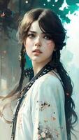 of beautiful character photo