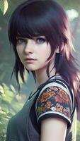 of beautiful character photo