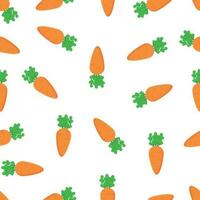 cute carrot seamless pattern vector. used for textile. vector