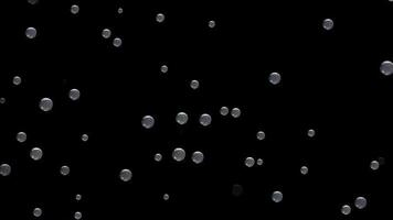 Virtual Particles Data Network Animation Background video