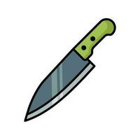 cuchillo icono vector diseño modelo sencillo y moderno