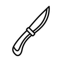 cuchillo icono vector diseño modelo sencillo y moderno