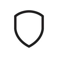 shield icon design vector template