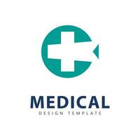 Medical logo icon design template elements vector