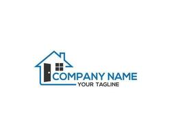 Home Real Estate  Logo Design With Door Symbol Vector Concept.