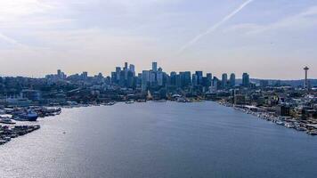 Seattle, horizonte de Washington foto