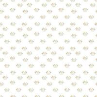 Seamless pattern with a cute cat muzzle. Doodle color vector illustration.