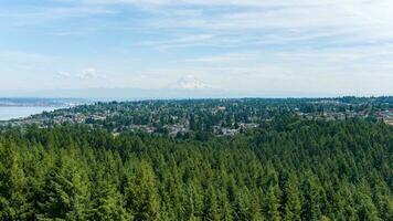 Mount Rainier and Point Defiance in June 2023 photo