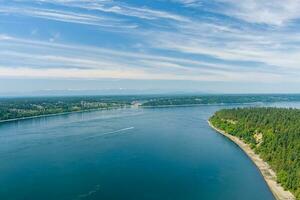 Tacoma Narrows and Point Defiance in June 2023 photo