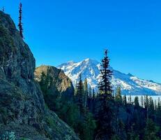 Mount Rainier from High Rock Lookout photo