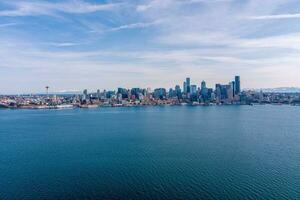 Seattle, horizonte de Washington foto