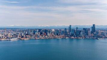 Seattle, horizonte de Washington foto