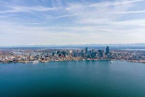 Seattle, horizonte de Washington foto