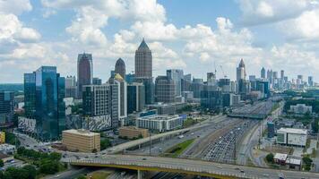 The downtown Atlanta, Georgia skyline photo