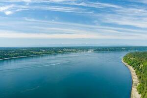 Tacoma Narrows and Point Defiance in June 2023 photo