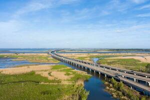 móvil bahía, Alabama puente foto