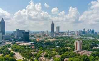 céntrico y centro de la ciudad atlanta, Georgia foto