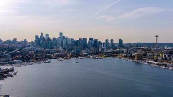 Seattle, horizonte de Washington foto