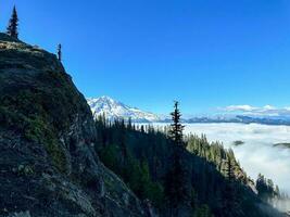 Mount Rainier from High Rock Lookout photo