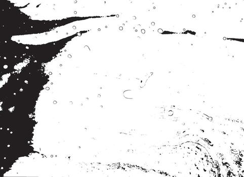 Rustic grunge vector texture with grain and stains. Abstract noise background. Weathered surface.