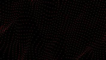 4k. Wave lines. Abstract background. Line pattern. Wavy texture. Motion graphics. Dots animation. Glowing waves. video
