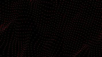 4k. Wave lines. Abstract background. Line pattern. Wavy texture. Motion graphics. Dots animation. Glowing waves. video