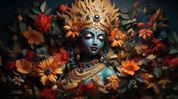 Janmashtami 6th September till 7th September Generative AI photo