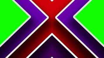abstract geometric animated with overlapping shapes video