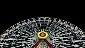 amusement parc content fois endroit à nuit video