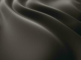 Black satin silk, elegant fabric for backgrounds photo