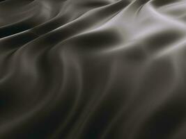 Black satin silk, elegant fabric for backgrounds photo